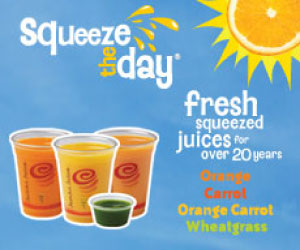 Jamba Juice Fresh Squeezed Juices