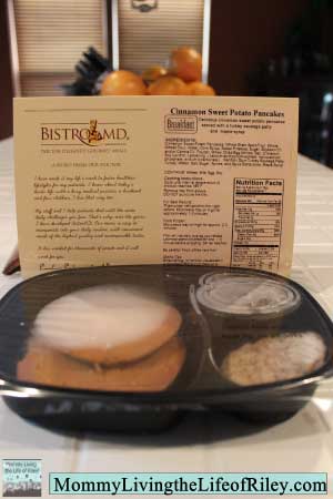 BistroMD Cinnamon Sweet Potato Pancakes