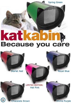 KatKabin DezRez is a luxurious outdoor cat house which gives your cat ...