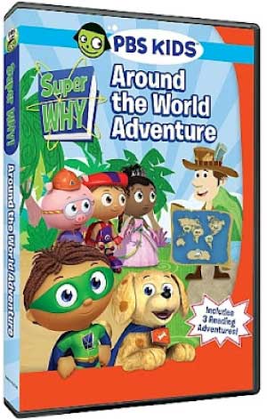 Super Why! Around the World Adventure DVD