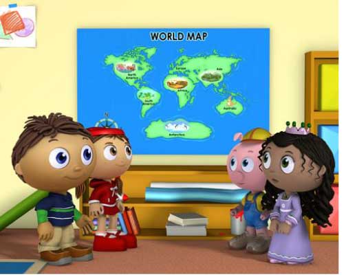 Super Why Around the World Adventure