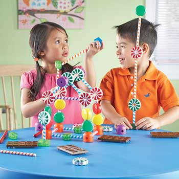 Learning Resources Candy Construction Building Set