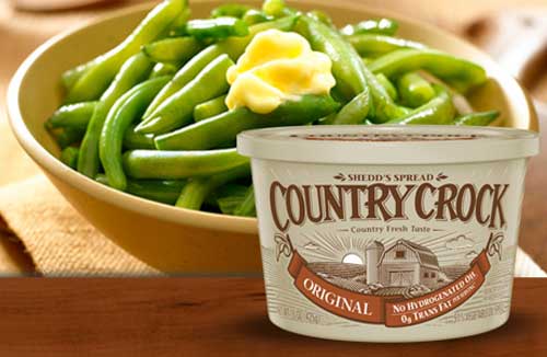 Country Crock Butter on Summer Veggies