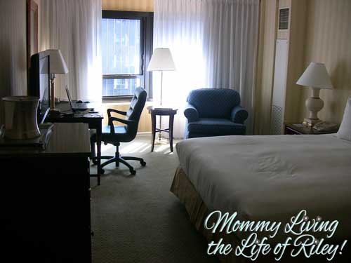 Hotel Room for BlogHer