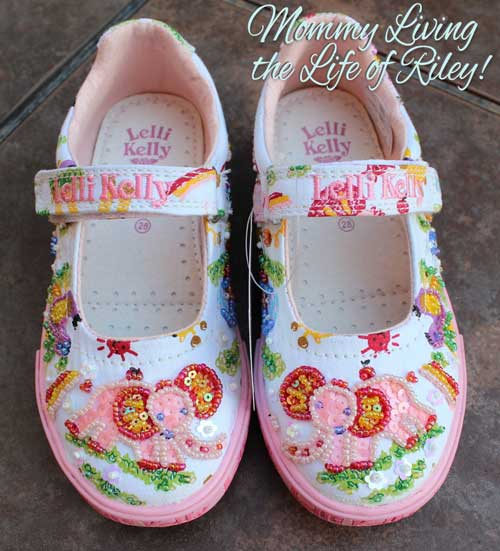 Lelli Kelly Zoo Girls Beaded Canvas Shoes