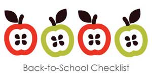 Back to School Checklist