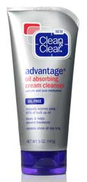 Back to School Shopping - Clean & Clear Advantage Oil Absorbing Cream Cleanser