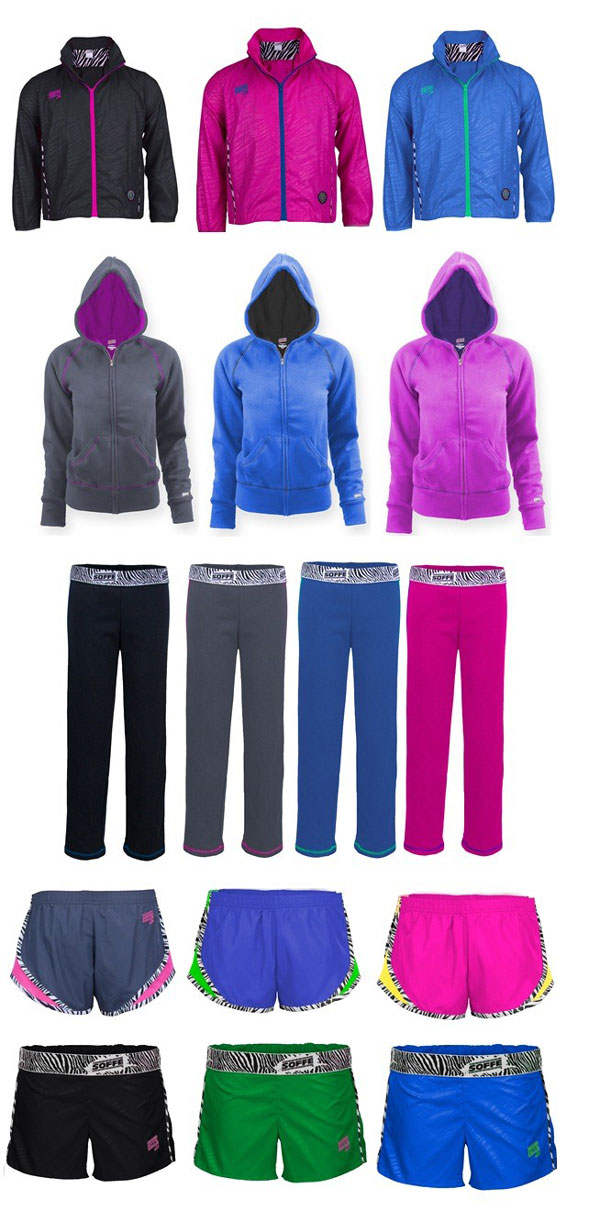 Soffe Girls Active Wear