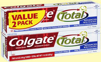 Colgate Total Advanced Value 2-Pack