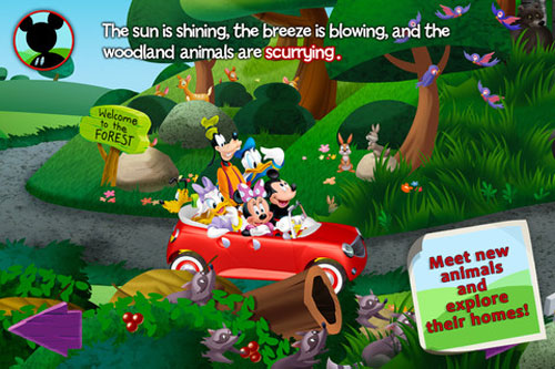 Mickey Mouse Counting App