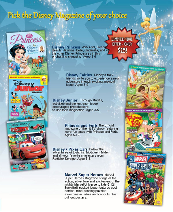 Disney Magazines