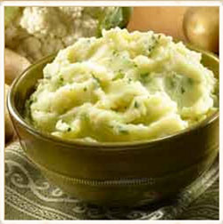 Garlic Mashed Potatoes & Cauliflower Recipe