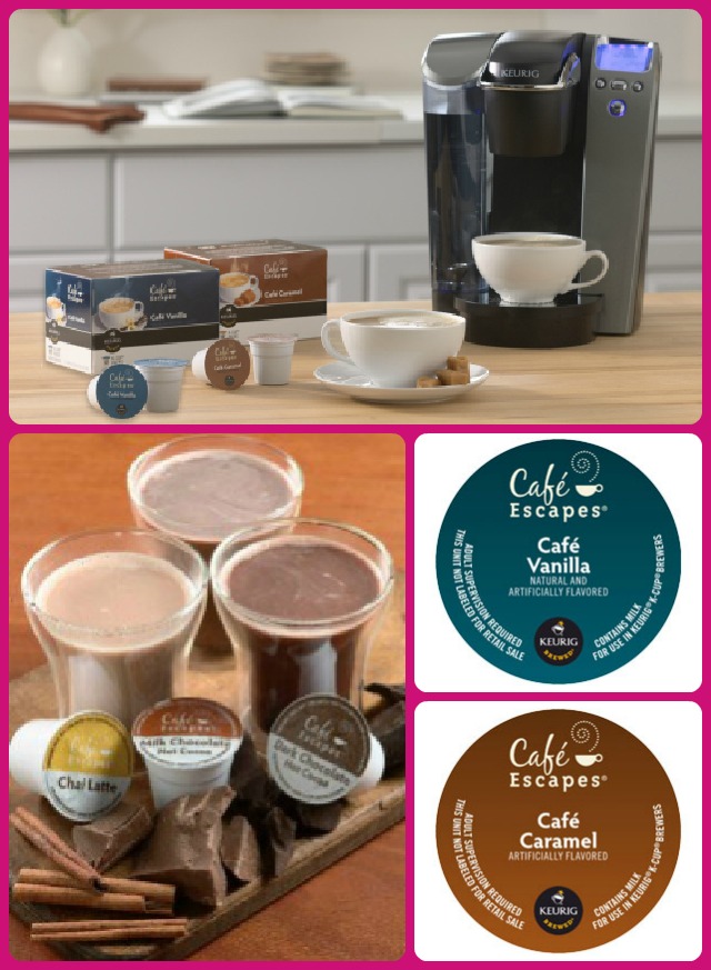 Keurig Cafe Escapes Collage