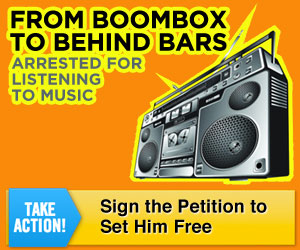 Boombox to Behind Bars