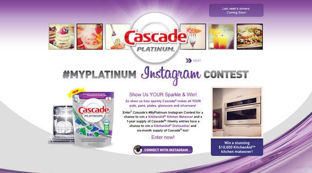 Cascade Platinum Instagram Contest