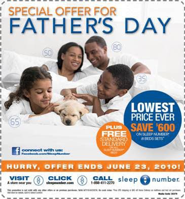 Select Comfort Father's Day Sale