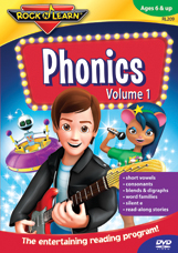Rock N Learn Phonics Volume 1 & 2 DVDs