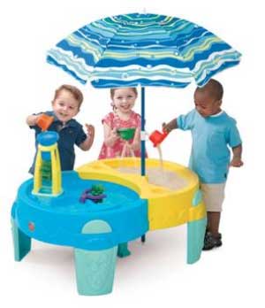 Step2 Shady Oasis Sand and Water Play Table