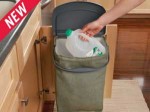 Rubbermaid Hidden Recycler Recycling Bin ~ Collect Recyclables Out of Sight