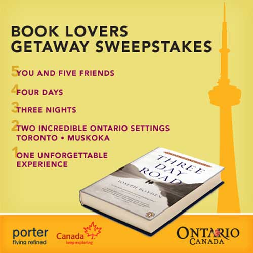 Book Lovers Getaway Sweepstakes